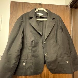 Pursuits Ltd Black Blazer 22W